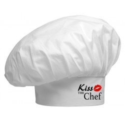 Coperta di peluche Felice l'uomo bianco cappello chef del fumetto