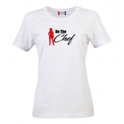 T-Shirt Donna Be The Chef Bianca
