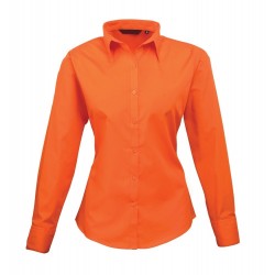 Camicia Donna Policotone Arancio