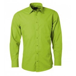 Camicia Uomo Policotone Lime