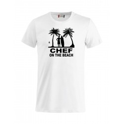 T-Shirt Chef On The Beach Bianca