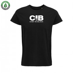 T-Shirt Bio Chef in Black
